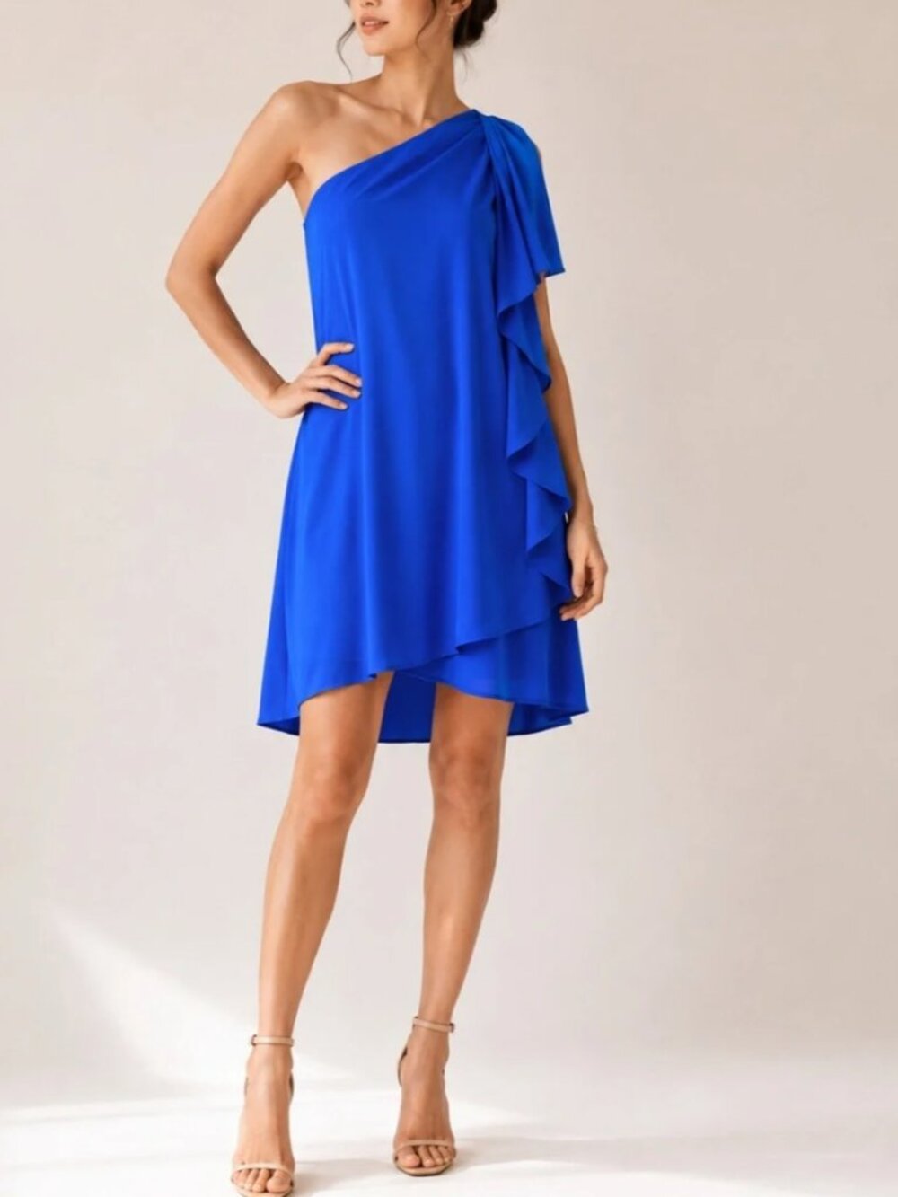 Alex Marie NWT one shoulder party dress